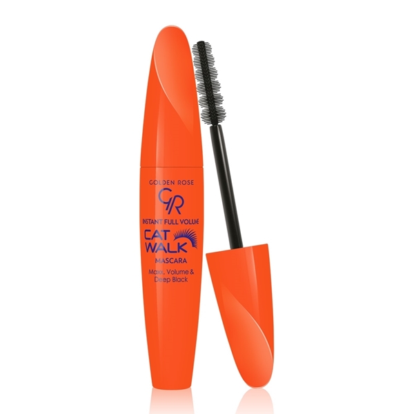 Εικόνα από Golden Rose Mascara Instant Full Volume Cat Walk Black 9ml