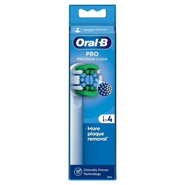Εικόνα από Oral-B Aνταλλακτικά Precision Clean για Hλεκτρική Oδοντόβουρτσα 4 Tεμάχια