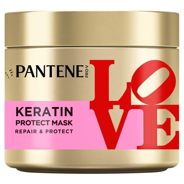 Εικόνα από Pantene LOVE 2 Minutes Repair & Protect Μάσκα Κερατίνης 300ml