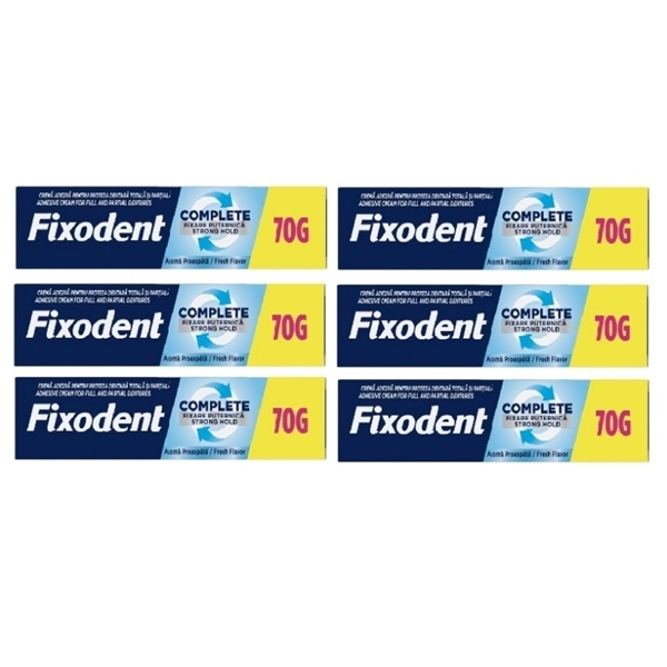 Εικόνα από Fixodent Complete Original Fresh Στερεωτική Κρέμα Τεχνητής Οδοντοστοιχίας 70gr  (6 TEM