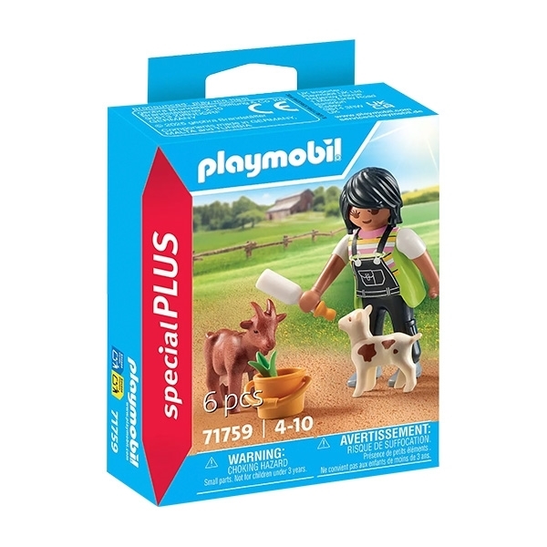 Εικόνα από Playmobil Special Plus Γυναίκα με Κατσικάκια 4-10 ετών (71759)