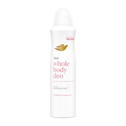 Εικόνα της Dove Spray Whole Body Deo Raspberry & Rose 150ml για Όλο το Σώμα