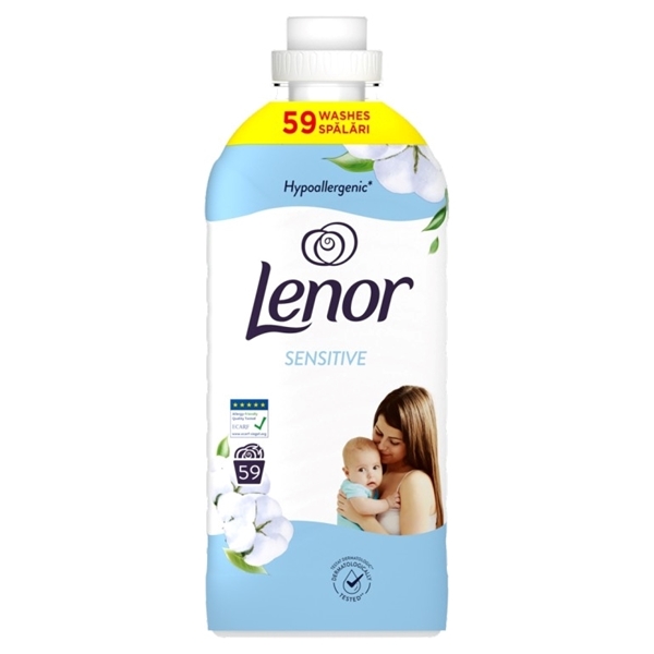 Εικόνα από Lenor Mαλακτικό Sensitive  59 Mεζούρες
