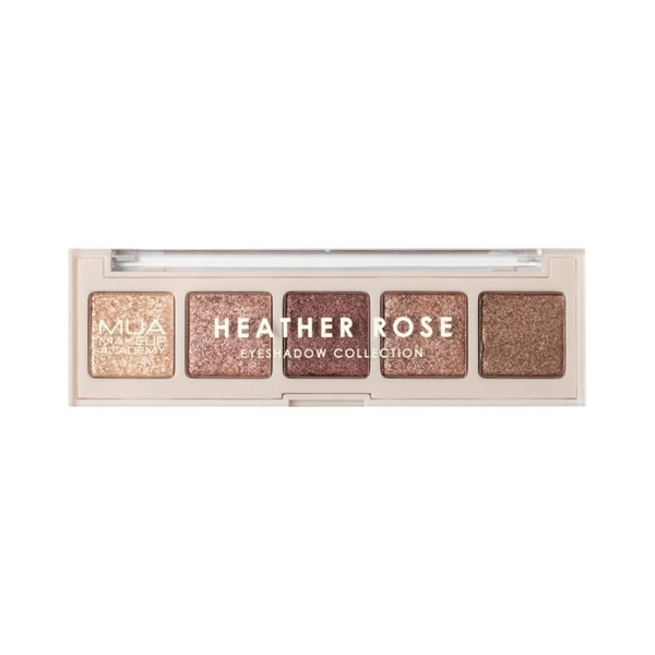 Εικόνα από Mua Makeup Academy Eyeshadow Pallette Heather Rose 5 Shade 3.8g