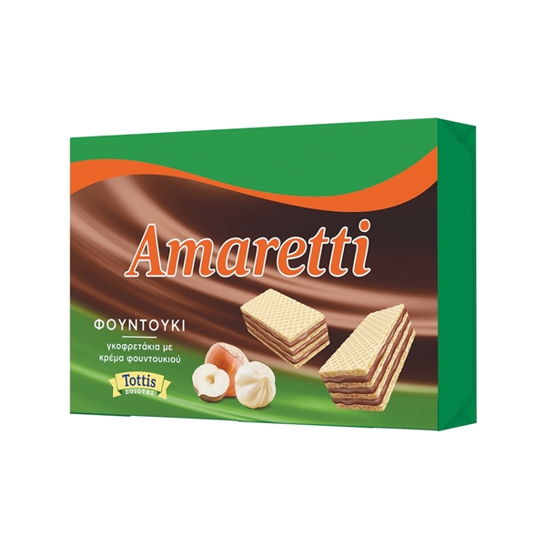 Εικόνα από Amaretti classic γκοφρέτα Γάλακτος με Φουντούκι 68gr