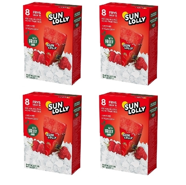 Εικόνα από Sun Lolly Strawberry σε Φακελάκια  8x60ml 4 ΣΥΣΚΕΥΑΣΙΕΣ