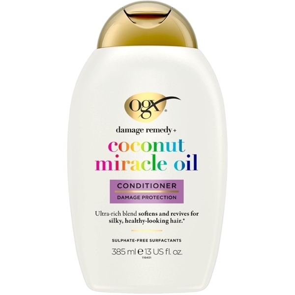 Εικόνα από Ogx Damage Remedy + Coconut Miracle Oil Conditioner 385ml