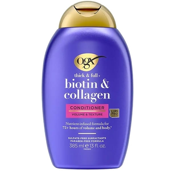 Εικόνα από Ogx Thick & Full + Biotin & Collagen Conditioner 385ml