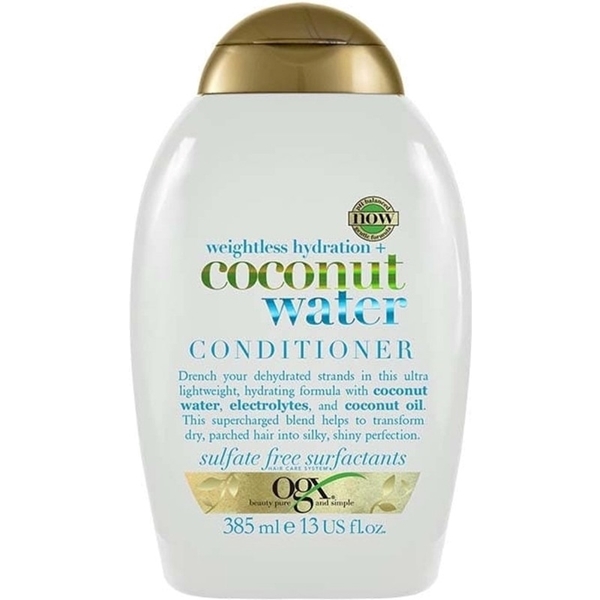 Εικόνα από Ogx Weightless Hydration Coconut Water Conditioner 385ml