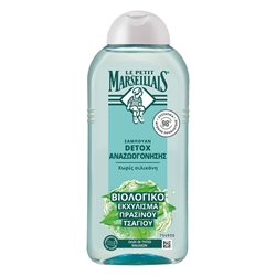 Εικόνα της Le Petit Marseillais Σαμπουάν Detox Αναζωογόνησης Με Εκχύλισμα Βιολογικού Θυμαριού & Τσάι 300ml