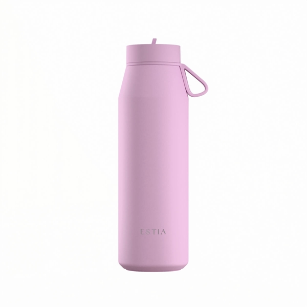 Εικόνα από Estia Travel Flask Save The Aegean Pulse Lavender καπάκι  leak proof 0.8lt