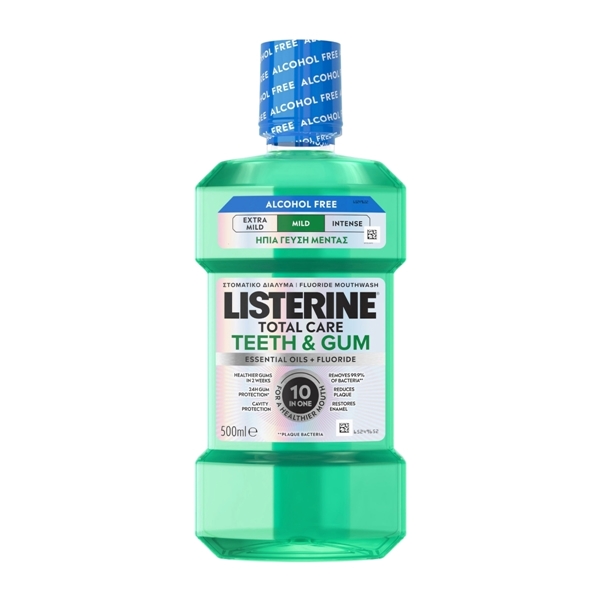 Εικόνα από Listerine Total Care Teeth & Gum Mild alcohol-free 500ml