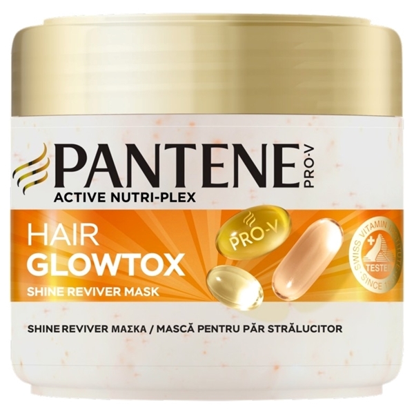 Εικόνα από Pantene Μάσκα Glowtox Shine Rivier  300ml