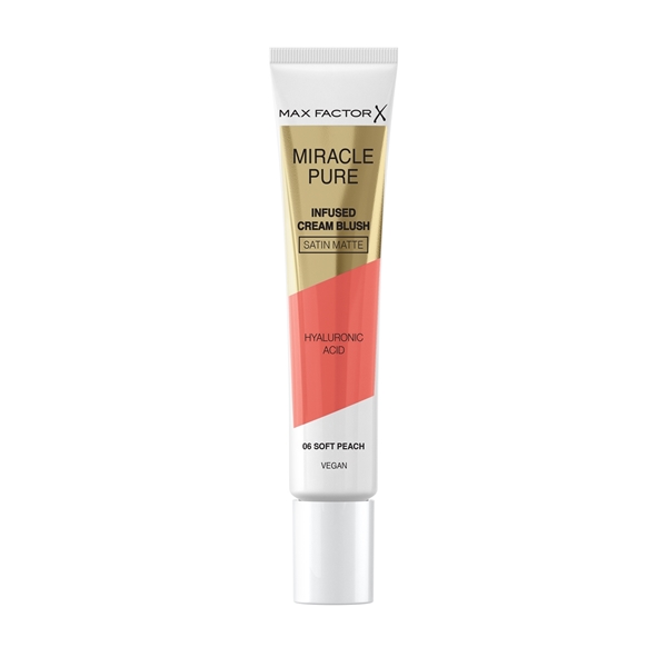 Εικόνα από Max Factor Miracle Pure Cream Blush 15ml - 06 Soft Peach